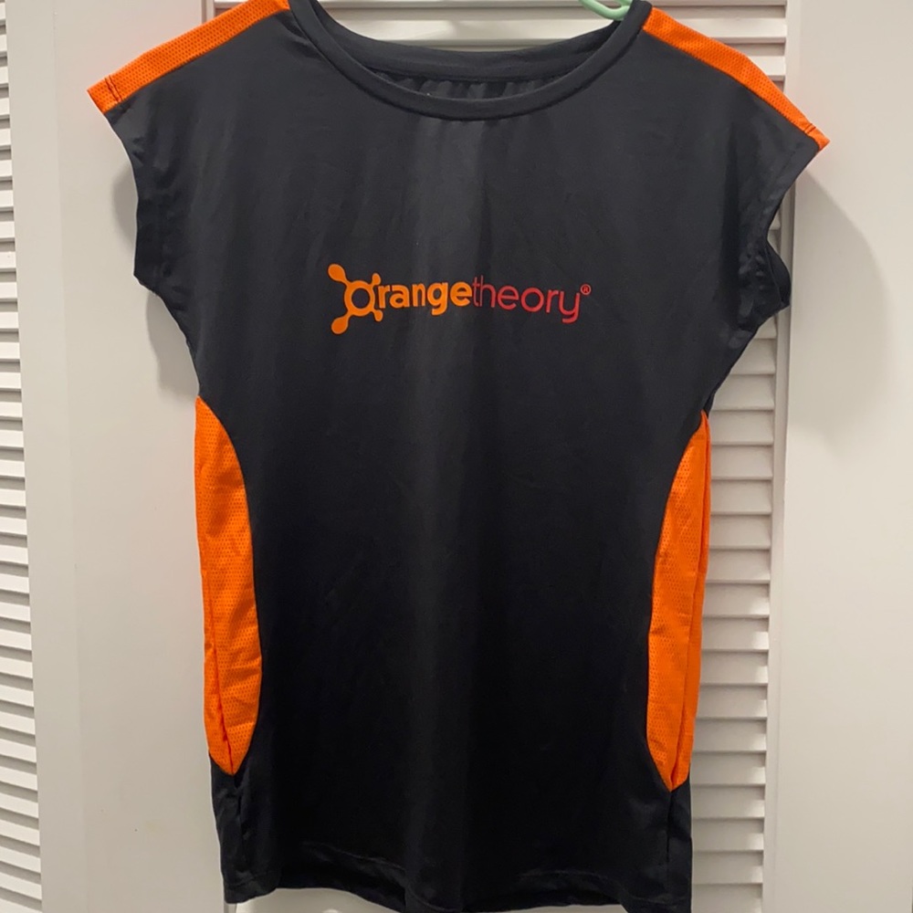 Orangetheory cap sleeve coach shirt